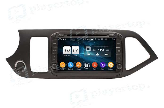 poste voiture bluetooth gps